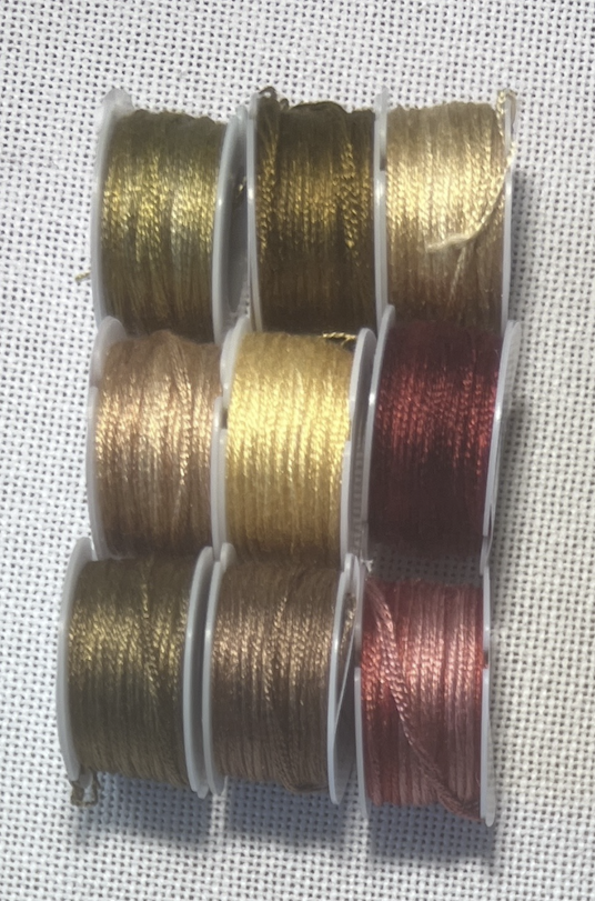 Loose Feathers Part 3: Winter - Silk Thread Pack - Click Image to Close